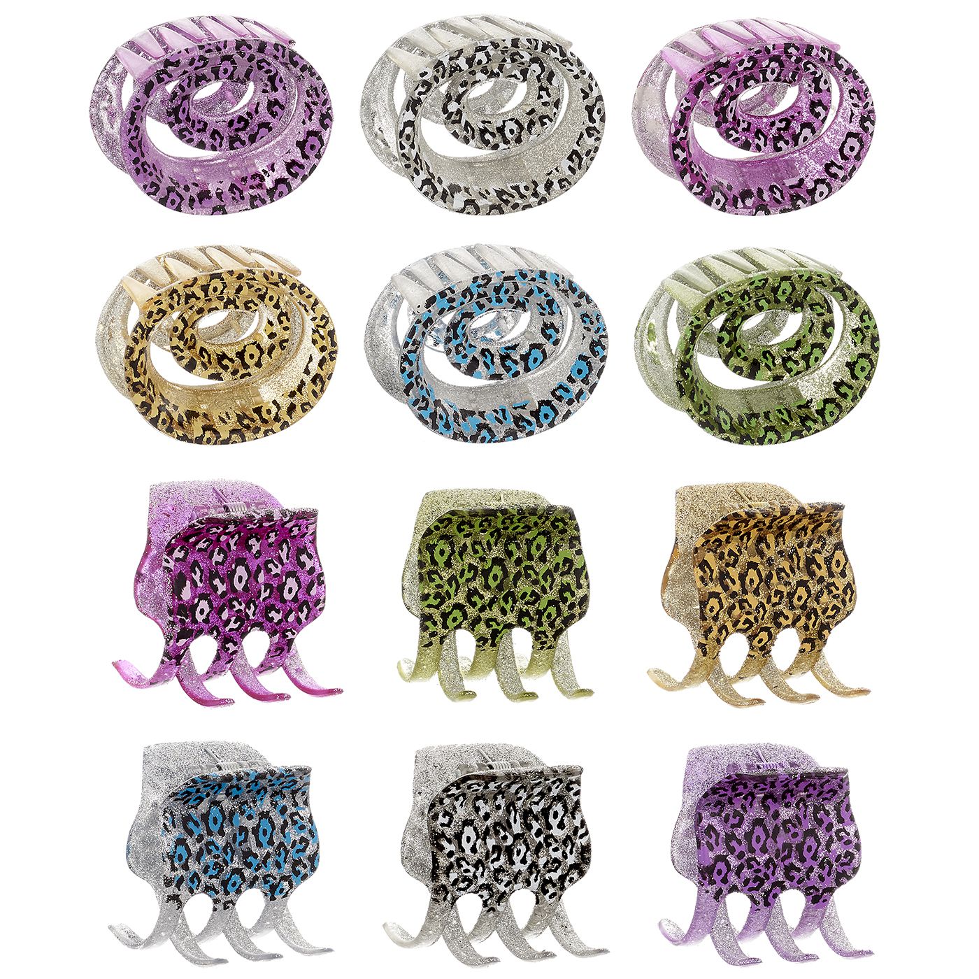 20-1208 CLAMER METALLIC LEOPARD χονδρική, Accessories χονδρική