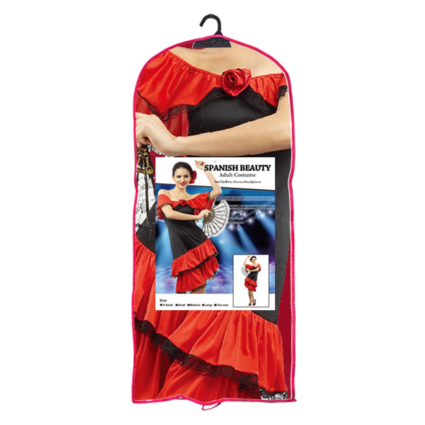 3-2094 ΣΤΟΛΗ ΓΥΝΑΙΚΕΙΑ ΣΠΑΝΙΟΛΑ χονδρική, Αποκριάτικα χονδρική