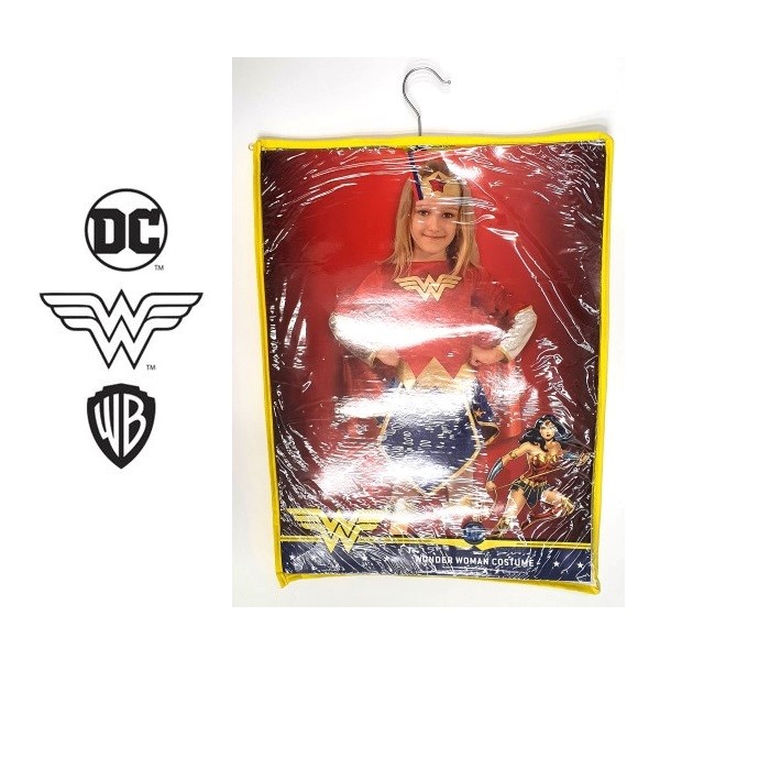 3-2266 ΣΤΟΛΗ WONDER WOMAN ΚΟΡΙΤΣΙΣΤΙΚΗ χονδρική, Αποκριάτικα χονδρική