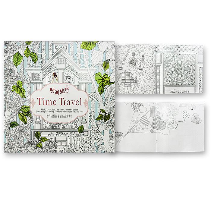 73-1289 MAGIC COLORING BOOK TIME MACHINE χονδρική, School Items χονδρική