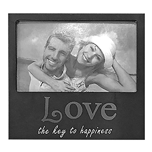 12-1828 Κορνίζα Μαύρη Love 10x15cm χονδρική, Δώρα χονδρική