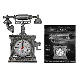12-1881 ΡΟΛΟΙ ΞΥΠΝΗΤΗΡΙ ΤΗΛΕΦΩΝΟ ΑΝΤΙΚΕ 20x16x5cm χονδρική, Δώρα χονδρική