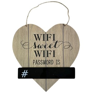 12-1906 ΠΙΝΑΚΙΔΑ ΚΑΡΔΙΑ PASSWORD 24x24cm χονδρική, Βαλεντίνου χονδρική