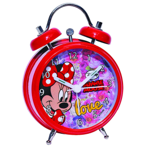 12-1974 ΜΕΤΑΛΛΙΚΟ ΡΟΛΟΙ ΞΥΠΝΗΤΗΡΙ MINNIE 12cm χονδρική, Δώρα χονδρική