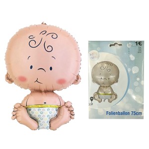 17-58 ΜΠΑΛΟΝΙ ΜΕΤΑΛΛΙΖΕ BABY 75cm χονδρική, Ψιλικά χονδρική