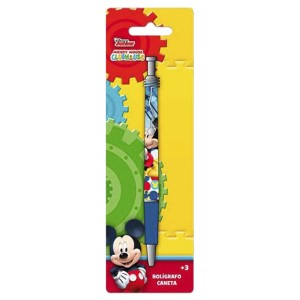 18-1906 ΣΤΥΛΟ MICKEY ΣΕ ΚΑΡΤΕΛΑ BALLPOINT 1,0mm  χονδρική, Σχολικά χονδρική