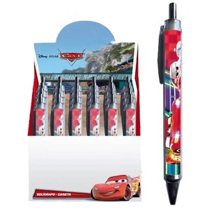 18-1930 ΣΤΥΛΟ CARS ΣΕ ΚΑΡΤΕΛΑ BALLPOINT 1,0mm  χονδρική, Σχολικά χονδρική