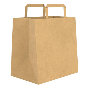19-330 ΤΣΑΝΤΑ ΔΩΡΟΥ ΧΑΡΤΙΝΗ KRAFT 29x26x17cm χονδρική, Ψιλικά χονδρική