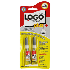 19-9 Κόλλα Logo Στιγμής.1 + 1 2g+2g χονδρική, Σχολικά χονδρική