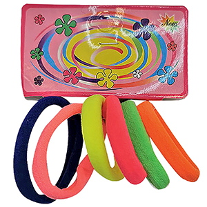 20-1134 COLORED RUBBERS LARGE 6 PCS χονδρική, Accessories χονδρική