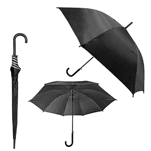 20-1310 BLACK STICK UMBRELLA χονδρική, Accessories χονδρική