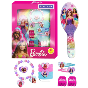 20-1321 Σετ Αξεσουάρ Ομορφιάς 11τεμ Barbie 24x18x3,5cm χονδρική, Αξεσουάρ-Ομορφιά & Υγιεινή χονδρική
