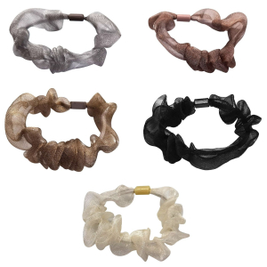 20-1354 Σούρα Μαλλιών Λεπτή Σατέν Scrunchies 10cm χονδρική, Αξεσουάρ-Ομορφιά & Υγιεινή χονδρική