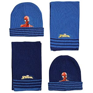 20-1376 Spiderman hat & scarf set χονδρική, Accessories χονδρική