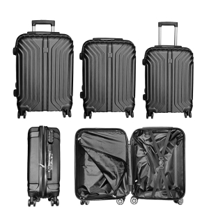 20-743 Βαλίτσες abs σετ=3τεμ 55x35x20cm  / 65x40x24cm / 74x45x29cm χονδρική, Αξεσουάρ-Ομορφιά & Υγιεινή χονδρική