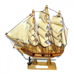 22-2683 ΚΑΡΑΒΙ ΞΥΛΙΝΟ 20x19cm χονδρική, Δώρα χονδρική