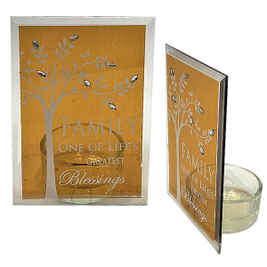 22-2942 ΚΗΡΟΠΗΓΕΙΟ ΡΕΣΩ ΓΥΑΛΙΝΟ FAMILY-HOME 11,5x7,5cm χονδρική, Δώρα χονδρική