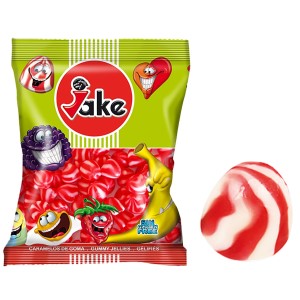 24-146 ΖΕΛΙΝΙΑ JAKE ΦΡΑΟΥΛΑ ΜΕ ΚΡΕΜΑ ΣΑΚ=100g χονδρική, Τρόφιμα χονδρική