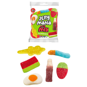 24-156 Ζελίνια Jellymania Acid mix Σακ=100g χονδρική, Τρόφιμα χονδρική