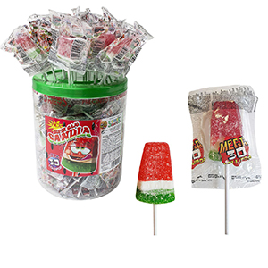 24-168 Γλειφιτζούρι 3d Fizzy Watermelon 13gr χονδρική, Τρόφιμα χονδρική