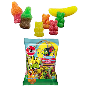 24-95 Ζελίνια Jake Ζαχαρωτά Mini mix Σακ=100g χονδρική, Τρόφιμα χονδρική