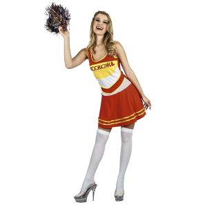 3-2011 Στολή Γυναικεία Cheerleader  χονδρική, Αποκριάτικα χονδρική