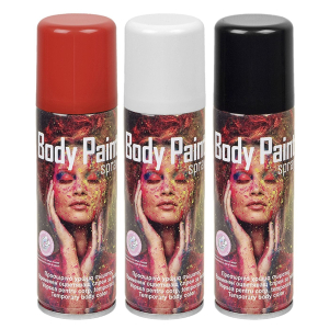 3-2057 Σπρέυ Χρώμα Σώματος Body Paint 125ml χονδρική, Αποκριάτικα χονδρική