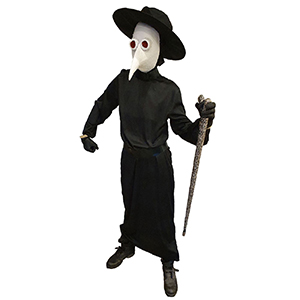 3-2219 Στολή Παιδική Plague Doctor  χονδρική, Αποκριάτικα χονδρική