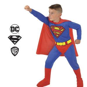 3-2265 ΣΤΟΛΗ SUPERMAN ΠΑΙΔΙΚΗ  χονδρική, Αποκριάτικα χονδρική