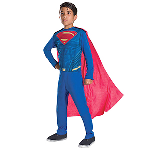 3-2283 Στολή Superman Παιδική  χονδρική, Αποκριάτικα χονδρική