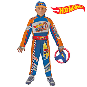 3-2305 Στολή Παιδική Hotwheels Οδηγός Ράλι  χονδρική, Αποκριάτικα χονδρική
