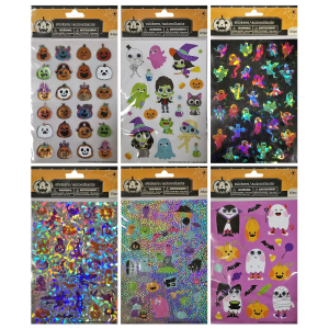 3-2336 ΑΥΤΟΚΟΛΛΗΤΑ HALLOWEEN 26x15cm χονδρική, Αποκριάτικα χονδρική