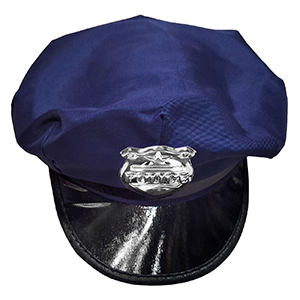 3-2357 Καπέλο Police 24x14cm χονδρική, Αποκριάτικα χονδρική