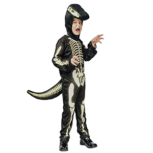 3-2371 Στολή Παιδική Skeleton Dinosaur  χονδρική, Αποκριάτικα χονδρική