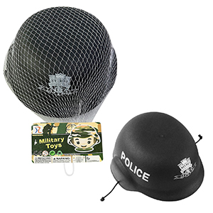 3-2431 Κράνος Police 22x20cm χονδρική, Αποκριάτικα χονδρική
