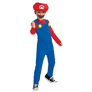 3-2441 Στολή Παιδική Super Mario  χονδρική, Αποκριάτικα χονδρική