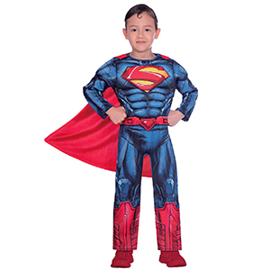 3-2468 Στολή Παιδική Superman  χονδρική, Αποκριάτικα χονδρική