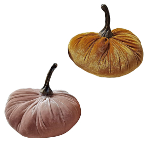 3-2479 Κολοκύθα Πάνινη ~20cm χονδρική, Halloween χονδρική