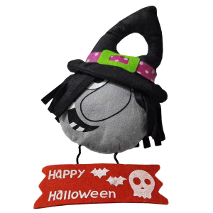 3-2482 Μάγισσα Πάνινη Halloween 33x15cm χονδρική, Halloween χονδρική