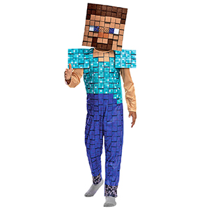 3-2597 Στολή Παιδική Steve Value Minecraft  χονδρική, Αποκριάτικα χονδρική