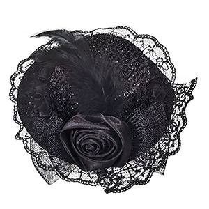 3-460 FLOWER HAT CLIP χονδρική, Carnival Items χονδρική