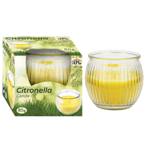 37-445 Κερί Σιτρονέλα σε Βάζο 21h 85gr Net, 7x6,5cm χονδρική, Καλοκαιρινά χονδρική