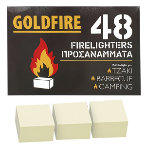37-72 Προσάναμμα Λευκό Συσκ=48 Κύβοι 185gr χονδρική, Είδη Σπιτιού χονδρική