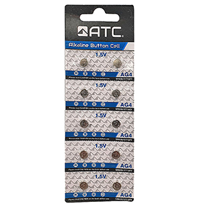 4-12 ΜΠΑΤΑΡΙΑ ΑΛΚΑΛΙΚΗ ΜΙΚΡΗ LR 626 (AG4) ATC* χονδρική, Ψιλικά χονδρική