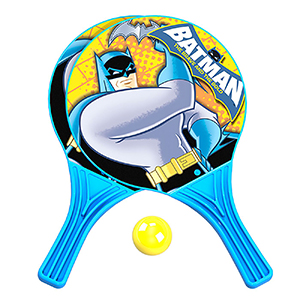 42-1973 ΣΕΤ ΡΑΚΕΤΕΣ & ΜΠΑΛΑΚΙ BATMAN 37x22cm χονδρική, Καλοκαιρινά χονδρική