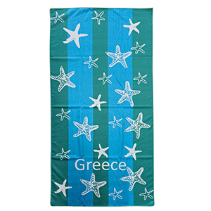 42-2134 ΠΕΤΣΕΤΑ ΘΑΛΑΣΣΗΣ ΤΥΠΩΜΕΝΗ MICROFIBER 70x140cm   245gr χονδρική, Καλοκαιρινά χονδρική