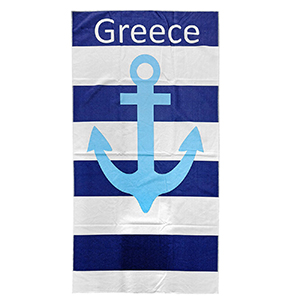 42-2134 ΠΕΤΣΕΤΑ ΘΑΛΑΣΣΗΣ ΤΥΠΩΜΕΝΗ MICROFIBER 70x140cm   245gr χονδρική, Καλοκαιρινά χονδρική