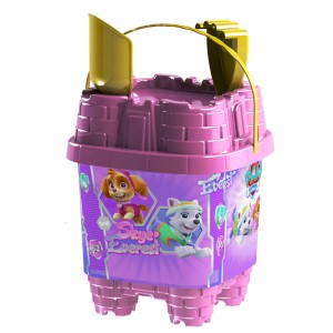 42-2148 ΚΟΥΒΑΔΑΚΙ ΚΑΣΤΡΟ PAW PATROL ΜΠΛΕ ΣΕΤ=4ΤΕΜ 18cm χονδρική, Καλοκαιρινά χονδρική