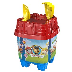 42-2149 ΚΟΥΒΑΔΑΚΙ ΚΑΣΤΡΟ PAW PATROL ΡΟΖ ΣΕΤ=4ΤΕΜ 18cm χονδρική, Καλοκαιρινά χονδρική