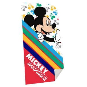 42-2274 ΠΕΤΣΕΤΑ ΘΑΛΑΣΣΗΣ Microfiber MICKEY 140x70cm χονδρική, Καλοκαιρινά χονδρική